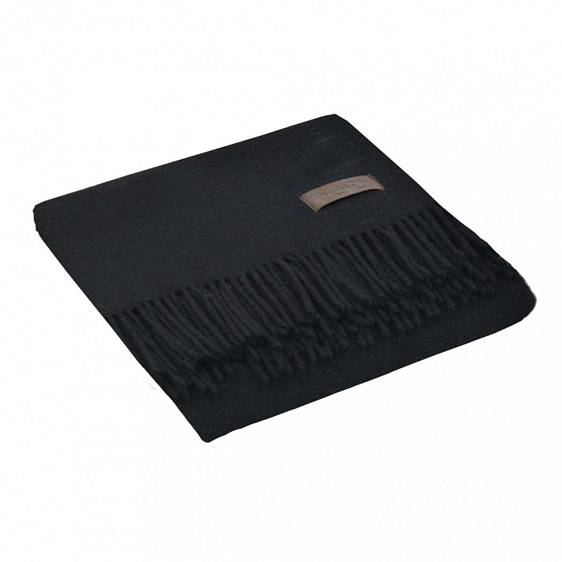 Плед DALIA 0199 Marzotto Черный в Сочи | Loft Concept 