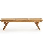 Деревянная скамья складная Jerome Wood Bench варинант исполнения - 2 | Loft Concept в Сочи