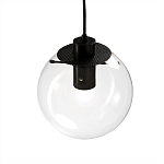Подвесной светильник Selene Glass Ball Ceiling Lights Black  40 cm варинант исполнения - 3 | Loft Concept в Сочи