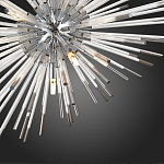 Дизайнерский светильник с лучами Morning Sun Chandelier Silver варинант исполнения - 1 | Loft Concept в Сочи