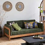 Диван двухместный Verde зеленый варинант исполнения - 7 | Loft Concept в Сочи