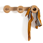 Деревянная настенная вешалка Alma Wood Hanger варинант исполнения - 2 | Loft Concept в Сочи