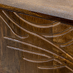 Широкая тумба с фактурным фасадом Termite варинант исполнения - 5 | Loft Concept в Сочи