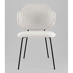 Стул Bellamy букле светло-серый варинант исполнения - 4 | Loft Concept в Сочи