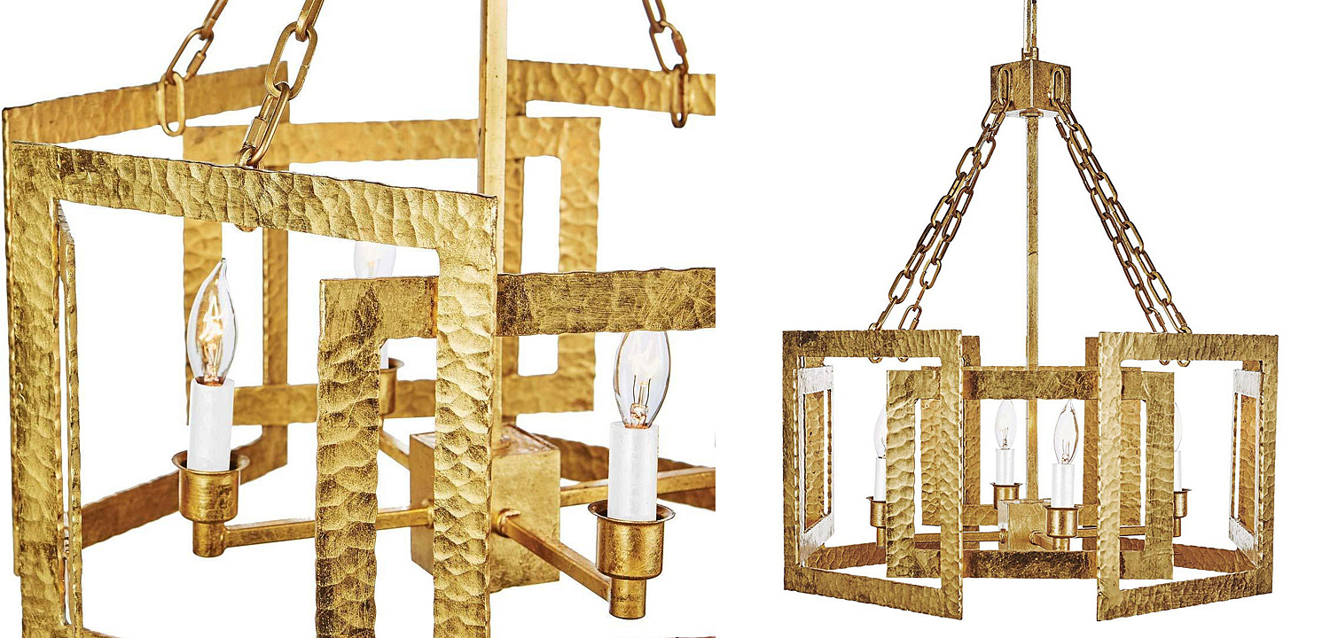Люстра Textured Cage Pendant Lamp Gold Chandelier Люстра Textured Cage Pendant Lamp Gold Chandelier - Loft-Concept в Сочи