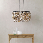 Люстра овальная с подвесками из устричных раковин Sea Ravens варинант исполнения - 4 | Loft Concept в Сочи