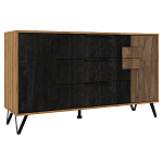 Комод с 3-мя ящиками и дверцей Stone Effect варинант исполнения - 2 | Loft Concept в Сочи