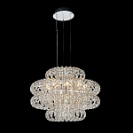 Люстра круглая с россыпью хрусталя Perfection of Diamonds варинант исполнения - 1 | Loft Concept в Сочи