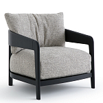 Кресло с каркасом из массива ясеня Deniaud Ash Grey Armchair варинант исполнения - 7 | Loft Concept в Сочи