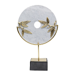 Декоративный арт-объект из мрамора Marble Ring варинант исполнения - 1 | Loft Concept в Сочи