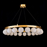 Люстра круглая с сферическими плафонами из натурального камня Phased Spheres варинант исполнения - 1 | Loft Concept в Сочи