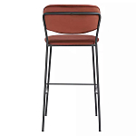 Стул барный с широкой полукруглой спинкой Chair Smooth Shapes варинант исполнения - 3 | Loft Concept в Сочи