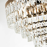Люстра с прямоугольными хрустальными подвесками Lunet Crystal Rectangulars Chandelier 12 варинант исполнения - 2 | Loft Concept в Сочи
