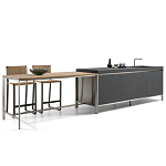 Летняя кухня из камня HELIOS Dada Engenereed Kitchen варинант исполнения - 14 | Loft Concept в Сочи