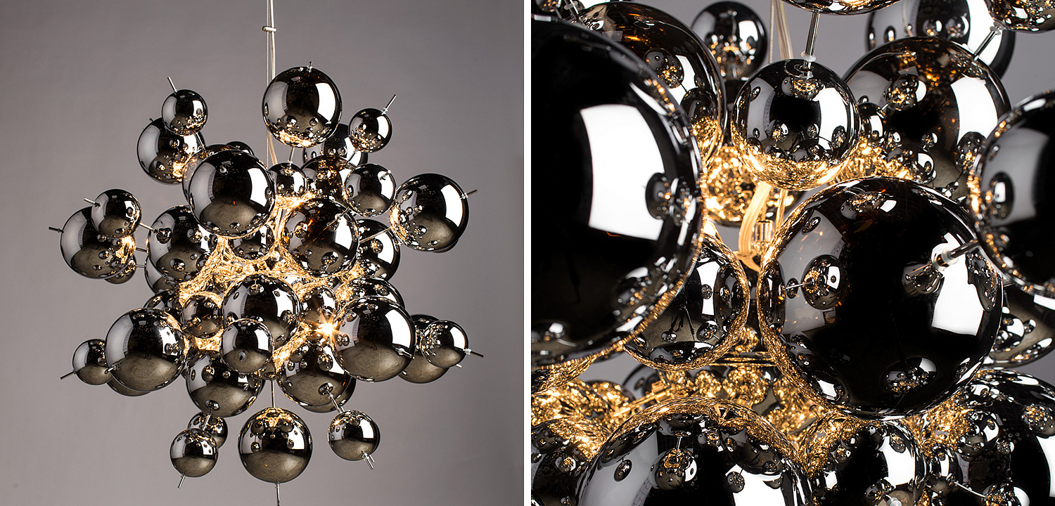 Люстра Bubbles of Mercury Chandelier Люстра Bubbles of Mercury Chandelier - Loft-Concept в Сочи