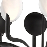 Люстра с плафонами в виде черно-белых дисков Ideal Shade Combination варинант исполнения - 1 | Loft Concept в Сочи