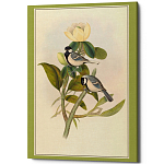 Постер на холсте с изображением птиц Blooming Birds Poster варинант исполнения - 10 | Loft Concept в Сочи