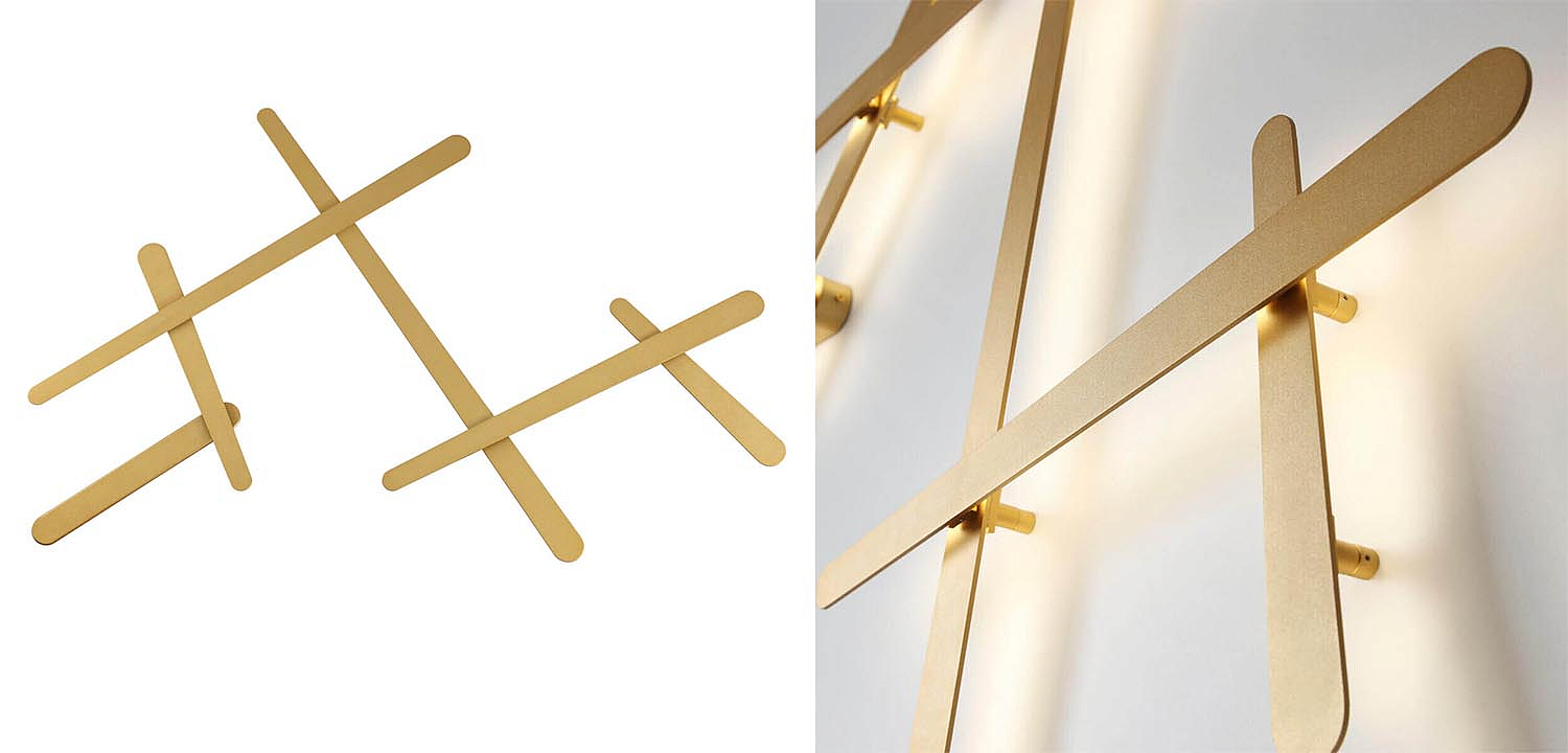 Бра Rolf Gold Labarint Lines - Loft-Concept в Сочи