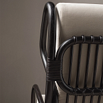 Дизайнерское кресло из ротанга Gio Ponti CONTINUUM D.163.7 BY BONACINA 1889 Armchair варинант исполнения - 3 | Loft Concept в Сочи