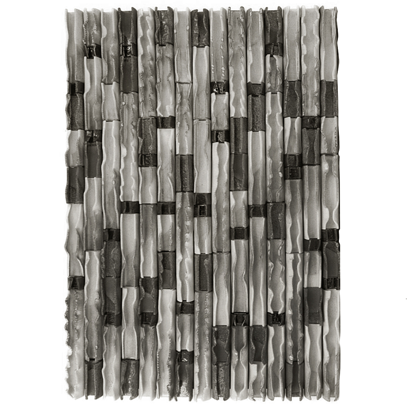 Фактурное Панно на стену Energy Flow Черный бетон Серый в Сочи | Loft Concept 