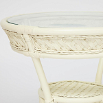 Комплект террасный из ротанга Eloise белый варинант исполнения - 7 | Loft Concept в Сочи