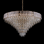 Люстра с каскадом из прозрачного хрусталя Constant Sparks варинант исполнения - 14 | Loft Concept в Сочи