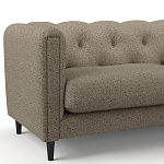 Мебельная ткань Шенилл коричневый цвет 138 см T4-28 варинант исполнения - 6 | Loft Concept в Сочи