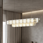 Люстра горизонтальная двухъярусная Chandelier Constant варинант исполнения - 2 | Loft Concept в Сочи