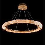 Люстра в форме кольца с золотым декором Warm Heavenly Light варинант исполнения - 2 | Loft Concept в Сочи