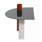 Дизайнерский журнальный стол с рельефным основанием Dutynor варинант исполнения - 1 | Loft Concept в Сочи