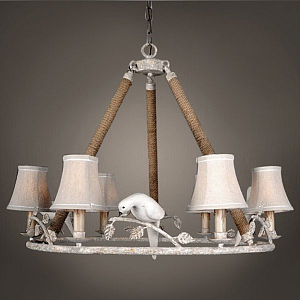 Люстра Norman Bird Forest Patina 6