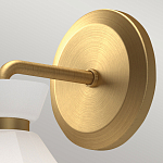 Бра с белым конусным плафоном из стекла Alora Mood варинант исполнения - 6 | Loft Concept в Сочи