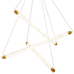 Светодиодная люстра Trumpet Tube Brass  варинант исполнения - 1 | Loft Concept в Сочи