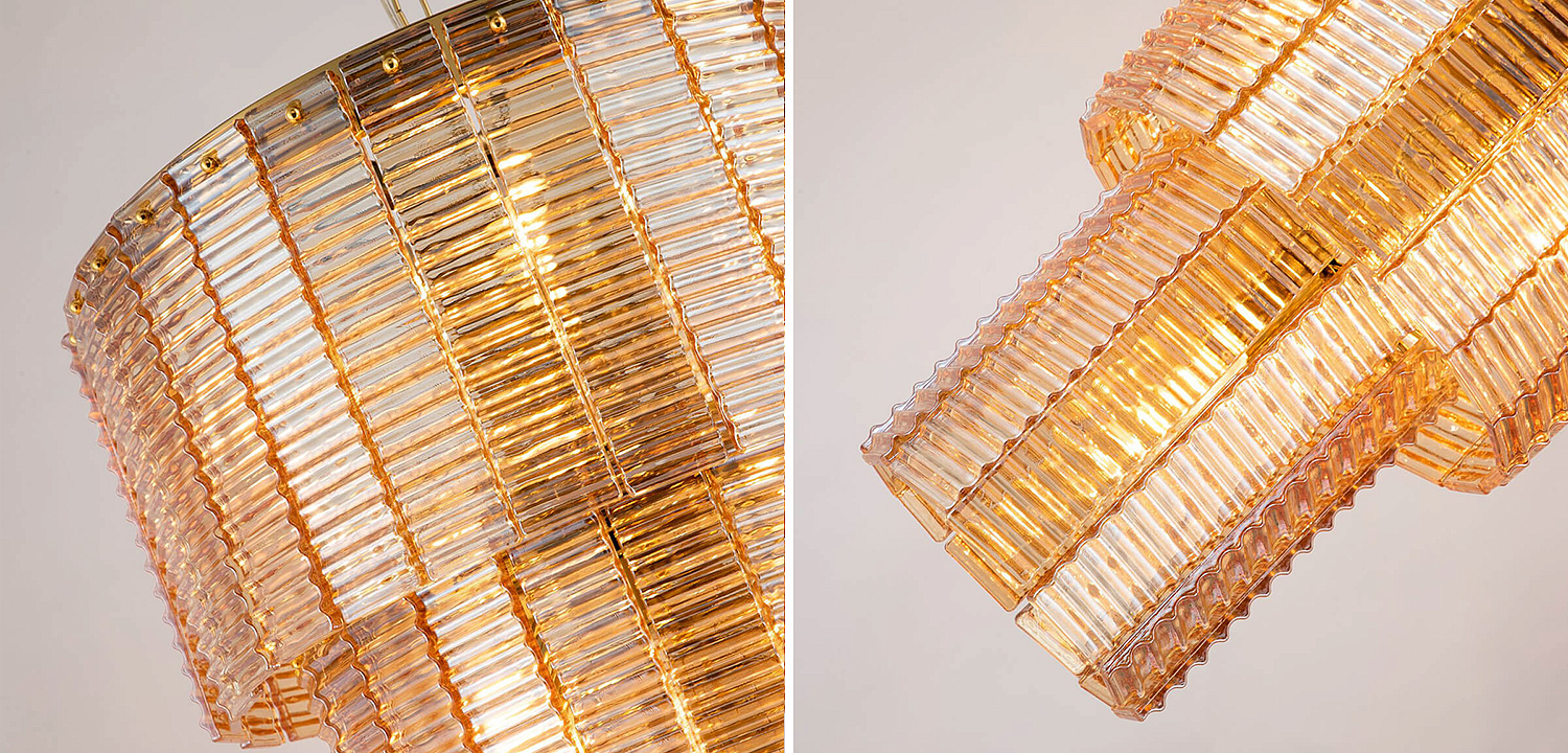 Люстра Branwen Amber Chandelier 51 Люстра Branwen Amber Chandelier 51 - Loft-Concept в Сочи