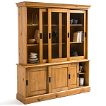 Витрина из массива сосны Cobbett Wood Showcase варинант исполнения - 4 | Loft Concept в Сочи