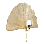 Большой Настенный Подсвечник золотой Лист Пальмы варинант исполнения - 2 | Loft Concept в Сочи