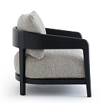 Кресло с каркасом из массива ясеня Deniaud Ash Grey Armchair варинант исполнения - 9 | Loft Concept в Сочи