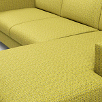 Мебельная ткань Шенилл горчичный цвет 142 см T4-62 варинант исполнения - 10 | Loft Concept в Сочи