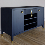 Комод-буфет Elsa Dreams Blue с открытыми полками   варинант исполнения - 2 | Loft Concept в Сочи