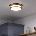 Потолочный светильник с белым матовым стеклянным плафоном в форме перевернутого конуса Hinkley варинант исполнения - 7 | Loft Concept в Сочи