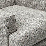 Мебельная ткань Шенилл серо-голубой цвет 142 см T4-47 варинант исполнения - 7 | Loft Concept в Сочи