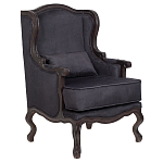 Кресло George Grand Armchair black velour варинант исполнения - 1 | Loft Concept в Сочи