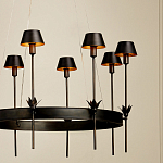 Люстра круглая со светодиодными лампами Innovation варинант исполнения - 5 | Loft Concept в Сочи