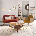 Зеркало из ротанга и сизаля WICKER MIRROR 100 варинант исполнения - 4 | Loft Concept в Сочи