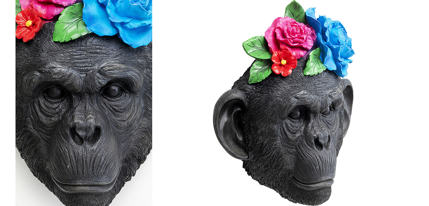 Статуэтка Monkey and Flowers - Loft-Concept в Сочи