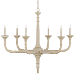 Люстра из дерева в форме подсвечника Coastal Aesthetics варинант исполнения - 1 | Loft Concept в Сочи