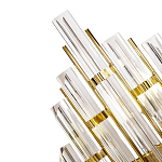 Бра стеклянное с золотым каркасом Luxxu Modern варинант исполнения - 1 | Loft Concept в Сочи