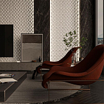 Гипсовая 3D Панель E-05 варинант исполнения - 2 | Loft Concept в Сочи