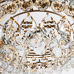 Люстра с хрустальными подвесками в форме капель Sidney Crystal Chandelier 80 варинант исполнения - 2 | Loft Concept в Сочи