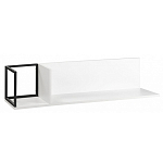 Полка навесная белая открытая Strict Lines  варинант исполнения - 2 | Loft Concept в Сочи